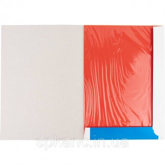 Набір двостороннього кольорового паперу Kite в яскравій картонній папці. Набір с. . фото 4