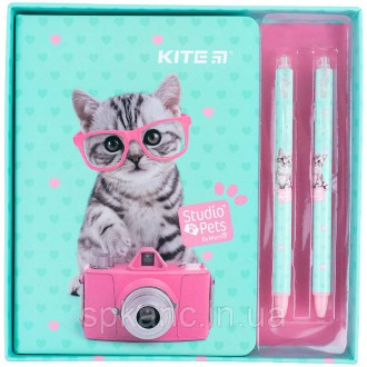 Набір подарунковий Kite Studio Pets - найкращий подарунок. Особливості: • склад . . фото 2