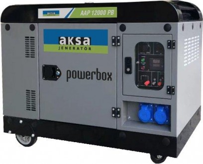 Генератор дизельный Aksa AAP12000 PB. Київ. фото 1 Генератор дизельный Aksa AAP12000 PB. Київ. фото 1