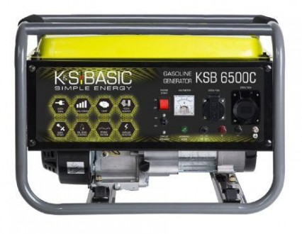 Генератор бензиновый Konner&Sohnen BASIC KSB 6500C. Київ. фото 1 Генератор бензиновый Konner&Sohnen BASIC KSB 6500C. Київ. фото 1