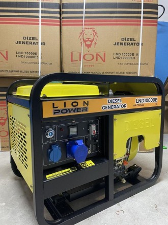 
Lion Power Lnd 10000E / 9 кВА дизельный однофазный генератор
 
МОДЕЛЬ LND 9000E. . фото 3