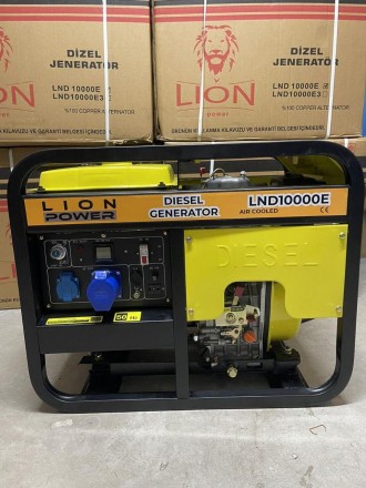 
Lion Power Lnd 10000E / 9 кВА дизельный однофазный генератор
 
МОДЕЛЬ LND 9000E. . фото 2