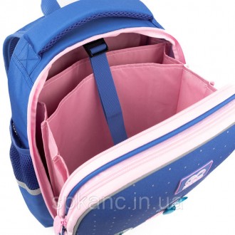 Полукаркасный ортопедический рюкзак GO22-165S-2 предназначен для школьников 6-8 . . фото 4