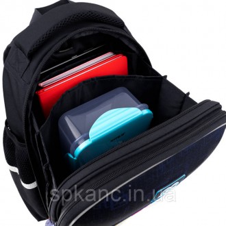 Полукаркасный ортопедический рюкзак GO22-165S-6 предназначен для школьников 6-8 . . фото 5