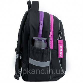 Шкільний рюкзак Kite LK22-700M – ортопедична напівкаркасна модель, виконана з мі. . фото 11