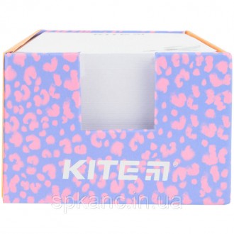 Картонний бокс з папером для нотаток Kite K22-416-01, 400 аркушів – ефектний пом. . фото 3