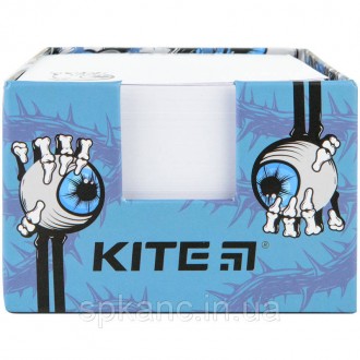 Картонний бокс з папером для нотаток Kite K22-416-02, 400 аркушів – ефектний пом. . фото 3