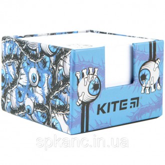 Картонний бокс з папером для нотаток Kite K22-416-02, 400 аркушів – ефектний пом. . фото 2