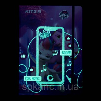 Блокнот Kite має круту суперздатність – ефектно світиться в темряві. Унікальне п. . фото 6