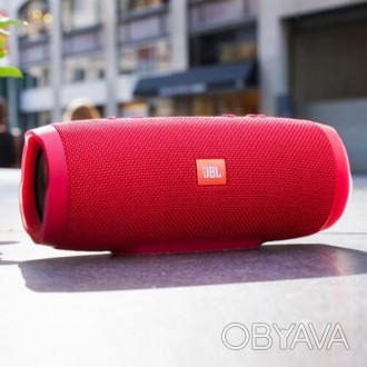 Портативная блютуз колонка JBL Charge 3 колонка с USB,SD,FM КРАСНАЯ