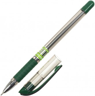 Ручка масляна Hiper Max Writer Evolution HO-335-ES 2500м 0,7 мм зелена HO-335-ES. . фото 3