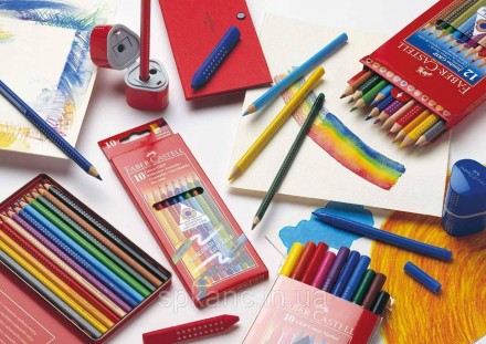 Созданные специально для детей цветные карандаши серии Grip от Faber-Castell пре. . фото 5