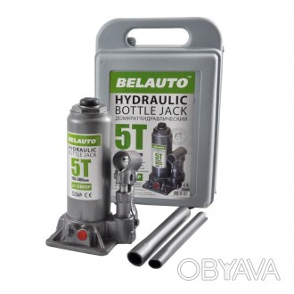Домкрат бутылочный BELAUTO DB05P 5т 195-380мм