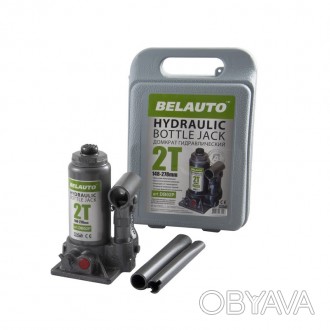 Домкрат бутылочный BELAUTO DB02P 2т 148-278мм