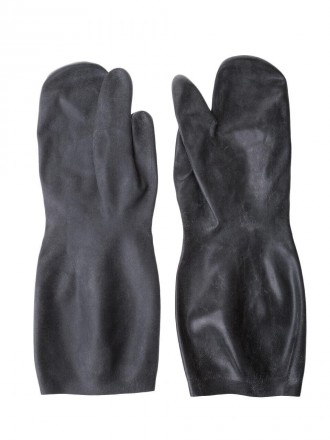 Бутилкаучуковые зимние перчатки БЗ—1М складского хранения рост 1й на среднюю муж. . фото 4