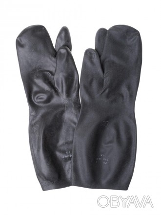 Бутилкаучуковые зимние перчатки БЗ—1М складского хранения рост 1й на среднюю муж. . фото 1