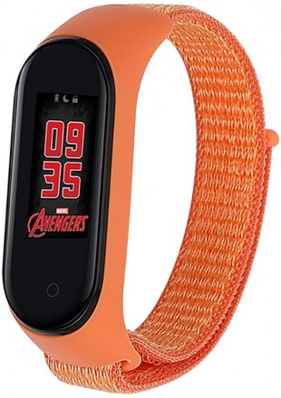 Ремешок Uwatch Replacement Nylon Strap for Mi Band 3/4/5 Orange. Хмельницький. фото 1 Ремешок Uwatch Replacement Nylon Strap for Mi Band 3/4/5 Orange. Хмельницький. фото 1