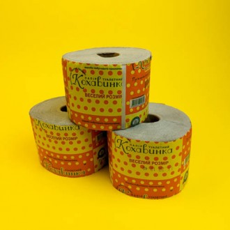 Туалетная бумага Кохавинка изготовлена из макулатурного вторичного сырья высокой. . фото 2