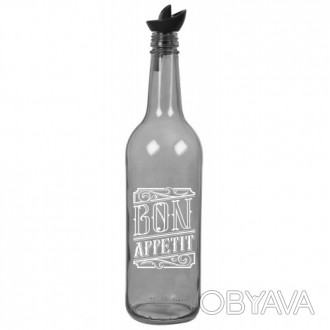 Бутылка HEREVIN Transparent Grey 151144-146 (750мл). . фото 1