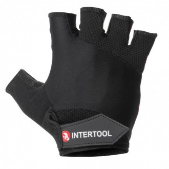 Перчатки без пальцев INTERTOOL SP-0147 изготовлены из высококачественной козьей . . фото 3