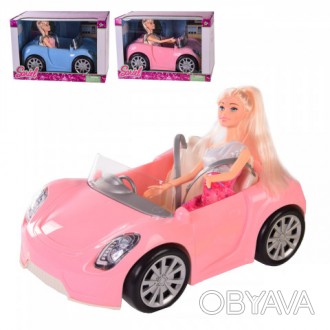Лялька Sariel в машині Стильна лялька в милі рожеві або сині машинки. З таким на. . фото 1