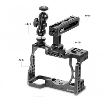 Кейдж SmallRig Camera Cage Kit for Sony A7RIII/A7III (2103)
SmallRig Kit 2103 пр. . фото 5