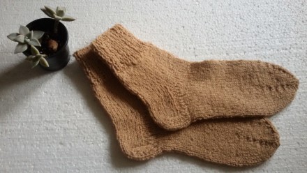 Эти носочки связаны из немецкой полушерстяной пряжи. С усиленными пяткой и мыско. . фото 2