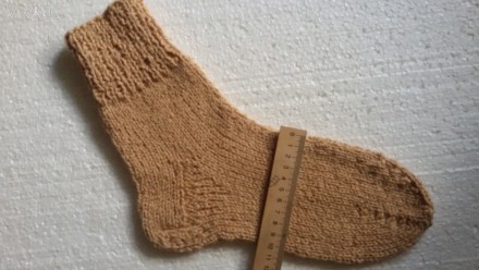 Эти носочки связаны из немецкой полушерстяной пряжи. С усиленными пяткой и мыско. . фото 4