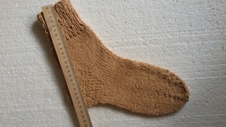 Эти носочки связаны из немецкой полушерстяной пряжи. С усиленными пяткой и мыско. . фото 3