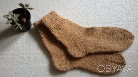 Эти носочки связаны из немецкой полушерстяной пряжи. С усиленными пяткой и мыско. . фото 1
