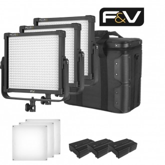 Постоянный студийный видеосвет LED F&V K4000 SE Daylight 3 Light Kit K4000 KIT К. . фото 2