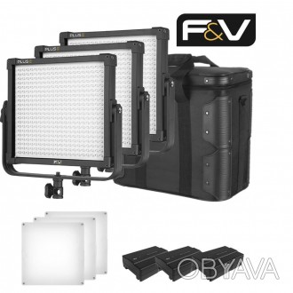 Постійне студійне відеосвітло LED F&V K4000 SE Daylight 3 Light Kit K4000 KIT КО. . фото 1
