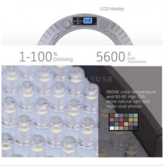 Кільцеве світло F&V R720S Lumic Bi-Color LED Ring Light (11815003)
Кільцевий сві. . фото 17