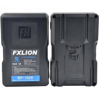 Аккумулятор FXlion BP-100S 98Wh Cool Black V Mount Battery (BP-100S)
Cool Black . . фото 3