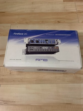 Звуковая USB карта RME FireFace UC
Состояние товара: Легкое Б/У
Описание состоян. . фото 3