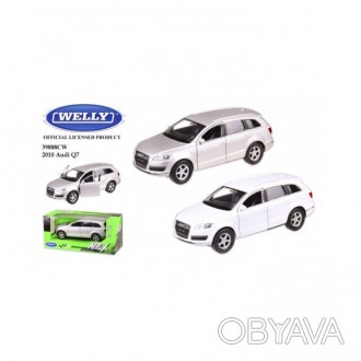 
Машина метал 39888CW (48шт/2) "WELLY"1:33 AUDI Q7, відкр.двері, 2 кольори, в ко. . фото 1