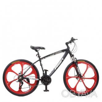 Спортивный велосипед 26 дюймов T26BLADE 26.1W, черно-красный
Спортивный велосипе. . фото 1