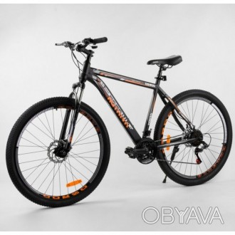Велосипед Спортивний Corso «AVIATOR» 29'' дюймів 93499 (1) рама сталева 20'', Su. . фото 1