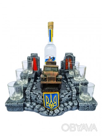 
 Украинские сувениры от производителя: статуэтки, штофы, патриотическая коллекц. . фото 1