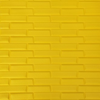 Самоклеящаяся декоративная 3D панель желтая кладка 700х770х7мм
Декоративные 3D п. . фото 2