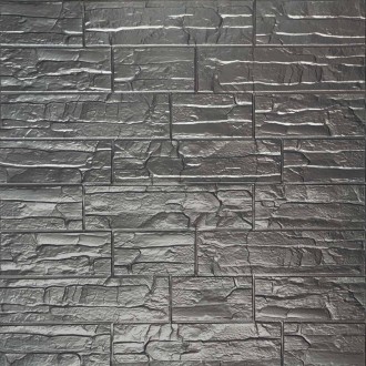 Самоклеящаяся 3D панель культурный камень серебро 700х770х5мм (156)
Декоративная. . фото 2
