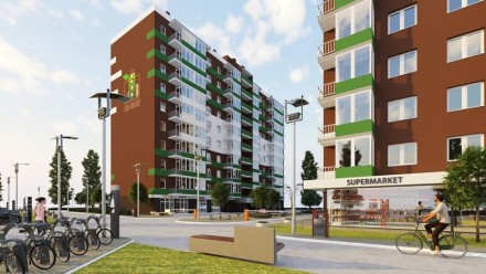 1-комнатная квартира, 39 кв.м. Рівне. фото 1 1-комнатная квартира, 39 кв.м. Рівне. фото 1