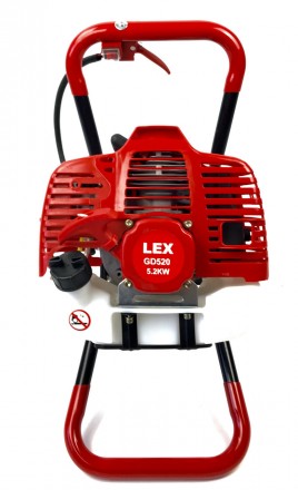 Мотобур бензиновый LEX GD520 является специализированным устройством для механиз. . фото 6
