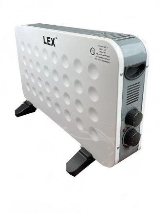 Конвекторный обогреватель LEX LXZCH01 мощный домашний конвектор, 2000 Вт. Он оди. . фото 2