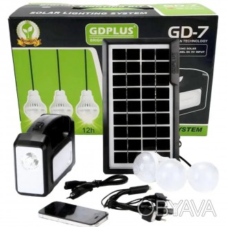 Портативна сонячна автономна система Solar GDLite GD7

Нова модель популярної . . фото 1