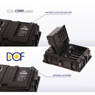 Бі-світлодіодне накамерне відео світло DOF C200S (C200S)
Компанія DOF ( дочірня . . фото 5