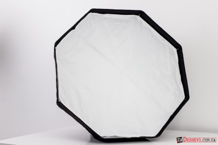  Софтбокс зонт для вспышки восьмиугольный 80 см (28011)
Восьмиугольный софтбокс . . фото 3