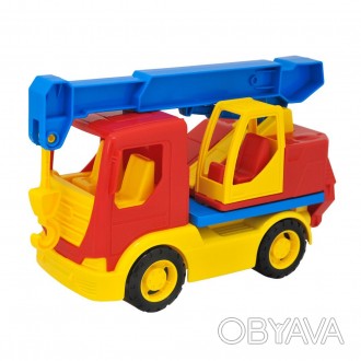 Іграшка дитяча Кран Tech Truck від Tigres Кран - це автомобіль із серії Tech Tru. . фото 1