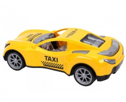 Дитяче іграшкове таксі від ТехноК Швидке іграшкове таксі стане перлиною колекції. . фото 3
