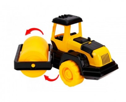 Игрушечный трактор с подвижными элементами от ТехноК Новый игрушечный каток от Т. . фото 4